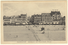 ALLEMAGNE - SARRELOUIS / SAARLOUIS - MARKTPLATZ MIT FRANZÖSISCHE STRASSE - Kreis Saarlouis