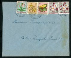 CONGO BELGE "STANLEYVILLE - 1  N 20/11/53" Sur N° 307 + 309 (x2) + 313 + 314. Sur Enveloppe Pour La France - Storia Postale