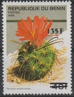 Bénin 2000 Mi. 1245 Flora Flore Parodia Subterranea Cactus Plante Pflanze Plant Surchargé Overprint MNH** - Sukkulenten