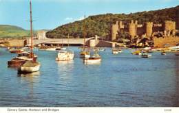 CONWY Castle.  Harbour And Bridges - Unknown County
