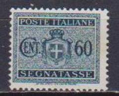 REGNO D'ITALIA LUOGOTENENZA 1945 SEGNATASSE STEMMA SENZA FASCI UNIF. 80 MNH XF - Postage Due