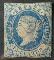 SPAIN 1862 - MH - Sc# 57 - 12c - Neufs