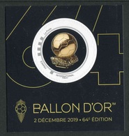 MINI-COLLECTOR De 2019 Avec Timbre Adhésif Rond "BALLON D'OR - ID Timbre INTERNATIONAL" - Collectors