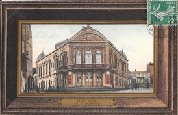Delcampe - Roanne (Loire) Le Théâtre Dans Un Cadre - Edition Granottier - Carte De Luxe - Roanne