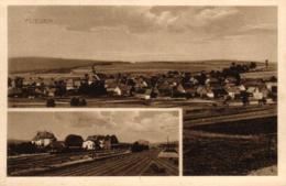 Flieden, Gesamtansicht Und Bahnhof, Um 1930 - Main - Kinzig Kreis