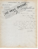 89 - Yonne - SENS - Facture GOUPILLON - Commerce De Futailles, Boissellerie, Vannerie - 1921 - REF 129D - 1900 – 1949