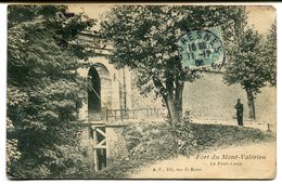 CPA - Carte Postale - France - Fort Du Mont Valérien - Le Pont Levis - 1906 ( I10837) - Mont Valerien