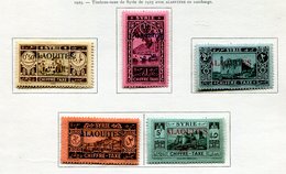 Alaouites *-Taxe 6 à 10 - Unused Stamps