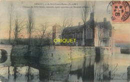 77 Lesigny, Chateau Remanié Ayant Appartenu Au Maréchal D'Ancre, Carte Colorisée 1905 - Lesigny