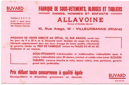 Buvard Allavoine, Fabrique De Sous-vêtements, Blouses, Tabliers à Villeurbanne. - Textile & Clothing