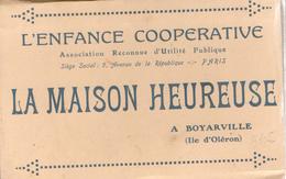 Ile D'Oléron. Boyardville       17     La Maison Heureuse. Enfance Coopérative  Pochette De 10 Vues     (voir Scan) - Ile D'Oléron