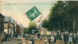 08 - Renneville : La Place ( Côté Du Couchant ) - Rue De Rozoy Sur Serre - Sonstige Gemeinden