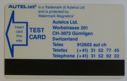 USA - Test Card - IOWA University - Autelca - Mint - [3] Magnetic Cards