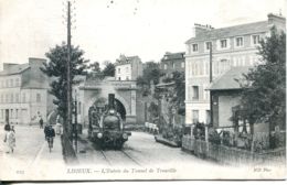 N°505 T -cpa Lisieux -l'entrée Du Tunnel De Trouville- - Opere D'Arte