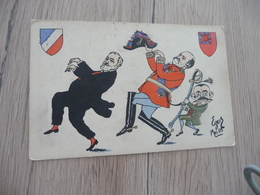 CPA Politique Satirique Illustrée Par Egor Egom 1905 France/Angleterre - Satiriques