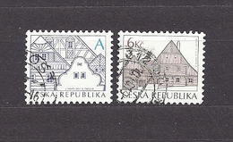 Czech Republic 2012 ⊙ Mi 752, 708 Sc 3491, 3522 Folk Architecture A And 6 Kc Dolní Vidim. Tschechische Republik C.3 - Oblitérés