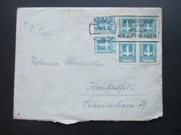 Österreich 1925 Verwendet 1934 Freimarke Nr. 450 MeF Mit 6 Marken Graz Nach Knittelfeld Rücks. Vignette Steyr - Lettres & Documents