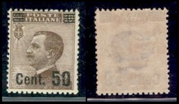 Regno - 1923 - 50 Cent Su 40 (139) - Gomma Integra (20+) - Other & Unclassified