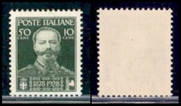 Regno - 1929 - 50 Cent + 10 Cisari (239) - Gomma Integra (20) - Altri & Non Classificati