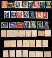 Regno - 1929/1942 - Imperiale (242A/251) - Serie Completa 22 Valori - Gomma Integra (115) - Other & Unclassified