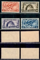 Regno - 1936 - Fiera Di Milano (394/397) - Serie Completa - Gomma Integra (20) - Otros & Sin Clasificación