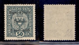 Trentino-Alto Adige - 1918 - 50 Heller (11) - Gomma Originale - Diena (110) - Sonstige & Ohne Zuordnung