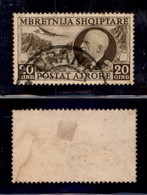 Albania - Posta Aerea - 1939 - 20 Qind (4) Usato (80) - Otros & Sin Clasificación