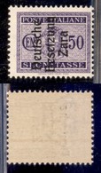 Occupazione Tedesca - Zara - Segnatasse - 1943 - 50 Cent (7) - Gomma Integra (100) - Altri & Non Classificati