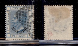 Levante - Emissioni Generali - 1874 - 20 Cent Estero (5) Usato (70) - Otros & Sin Clasificación