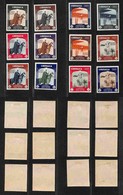 Cirenaica - 1934 - 2° Mostra Arte Coloniale (93/98 + A24/A29) - Serie Completa Di 12 Valori - PO + PA - Nuovi Con Gomma  - Altri & Non Classificati