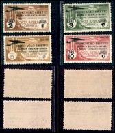 Cirenaica - Posta Aerea - 1934 - Roma - Buenos Aires (20/23 Aerea) - Serie Completa - Gomma Integra (70) - Other & Unclassified