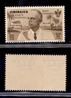 Cirenaica - Posta Aerea - 1934 - 50 Cent Roma Mogadiscio (31) - Gomma Integra (50) - Sonstige & Ohne Zuordnung