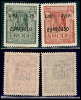Egeo - Occupazione Tedesca Dell'Egeo - 1944 - Espressi (5/6) - Serie Completa - Gomma Integra (15) - Altri & Non Classificati
