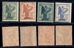 Eritrea - 1922 - Vittoria (50/53) - Serie Completa - Gomma Integra (30) - Otros & Sin Clasificación