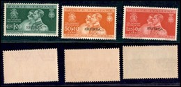 Eritrea - 1930 - Nozze (152/154) - Serie Completa - Gomma Integra (25) - Sonstige & Ohne Zuordnung