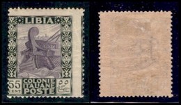 Libia - 1921 - 55 Cent Pittorica (29) - Gomma Originale (60) - Sonstige & Ohne Zuordnung