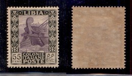 Libia - 1921 - 55 Cent (29) - Gomma Integra - Sonstige & Ohne Zuordnung