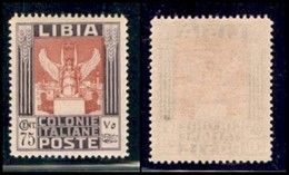 Libia - 1931 - 75 Cent Pittorica (104) - Gomma Integra (45) - Sonstige & Ohne Zuordnung