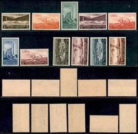 Libia - 1940 - Triennale (164/170 + 41/44 Aerea) - Emissione Completa - Gomma Integra (50) - Sonstige & Ohne Zuordnung