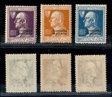 Somalia - 1927 - Volta (109/111) - Serie Completa - Gomma Integra (100) - Sonstige & Ohne Zuordnung