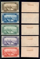 Somalia - 1930 - Istituto Agricolo (144/148) - Serie Completa - Gomma Originale (50) - Sonstige & Ohne Zuordnung