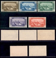 Somalia - 1930 - Istituto Agricolo (144/148) - Serie Completa - Gomma Integra (125) - Sonstige & Ohne Zuordnung