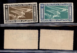 Tripolitania - 1933 - Crociera Transatlantica (28/29) - Serie Completa - Gomma Originale (60) - Sonstige & Ohne Zuordnung