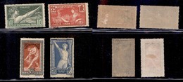 FRANCIA - 1924 - Olimpiadi Parigi (169/172) - Serie Completa - Gomma Originale (30 Cent Senza Gomma) - Sonstige & Ohne Zuordnung