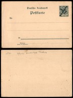 GERMANIA - Deutsche Ostafrica - Cartolina Postale Da 3 Pesa Nuova - Sonstige & Ohne Zuordnung