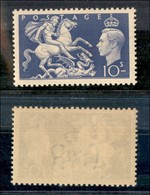 GRAN BRETAGNA - 1951 - 10 Shilling (253) - Gomma Integra (25) - Sonstige & Ohne Zuordnung