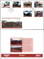 GRAN BRETAGNA - ISLE OF MAN - Locomotive (1108/1113) - FDC 21.2.04 - Altri & Non Classificati