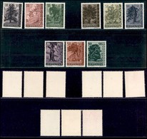 LIECHTENSTEIN - 1957/1959 - Alberi (357/359+371/373+377/379) - Insieme Di Tre Serie Completa - Gomma Integra (75) - Sonstige & Ohne Zuordnung