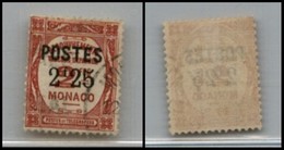 MONACO - 1938 - 2 .25 Franchi (161) - Usato (25) - Altri & Non Classificati