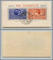 SVIZZERA - 1937 - Foglietto Pro Juventute (3) - Usato - Sonstige & Ohne Zuordnung